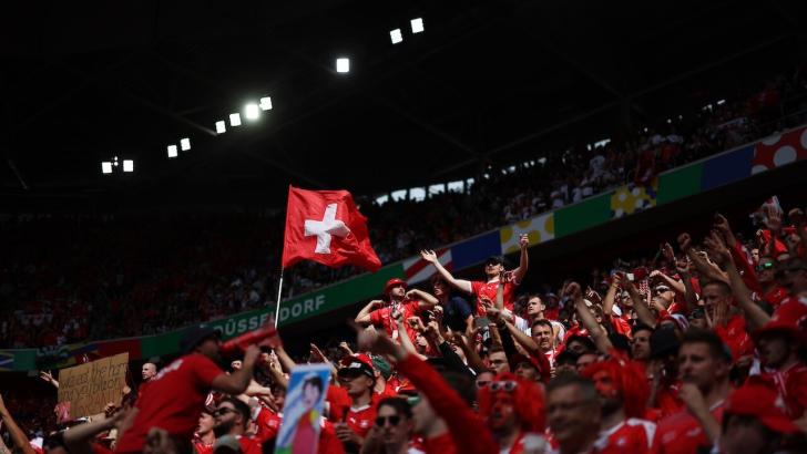 Switzerland football fans